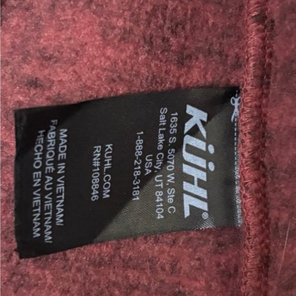 Kuhl ASCENDYR™ HOODY Roseyred full zip women’s XXS - Picture 6 of 6